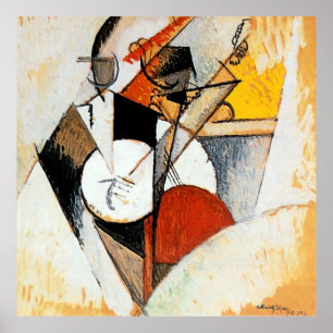 Albert Gleizes Jazz Composition Abstract painting Poster