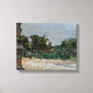 Albert Gottschalk - From the Tuileries Garden Canvas Print
