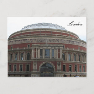 albert hall postcard