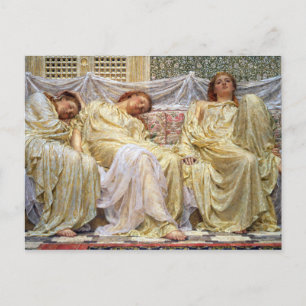 Albert Joseph Moore Dreamers Postcard