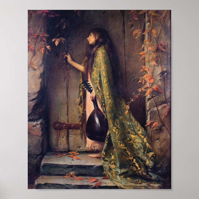 Albert Joseph Penot : La Petite Cigale - Portrait Poster (Front)