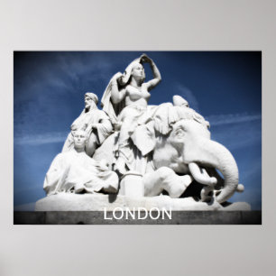 Albert Memorial Poster