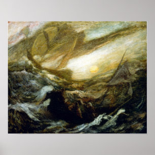 Albert Pinkham Ryder Flying Dutchman Poster