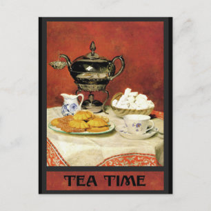 Albert Samuel Anker ~ Tea Time Postcard
