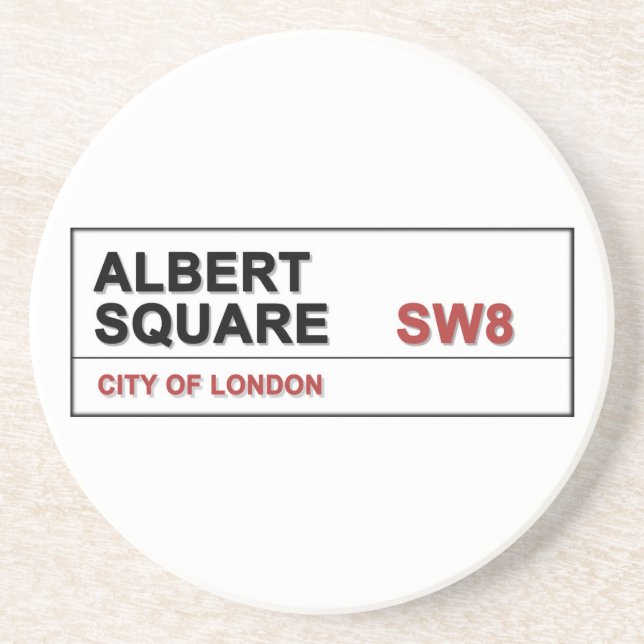Albert Square London England Coaster (Front)
