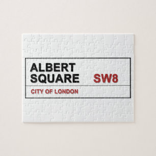 Albert Square London England Jigsaw Puzzle
