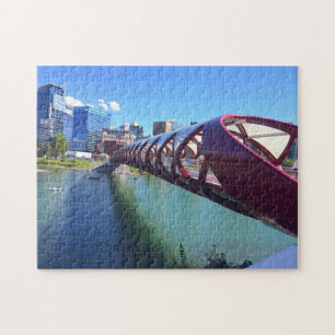 Alberta Bridge Calgary. Jigsaw Puzzle