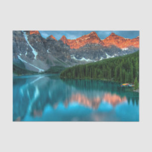 Alberta Canada Lake Louise Summer Adventure Tissue Paper