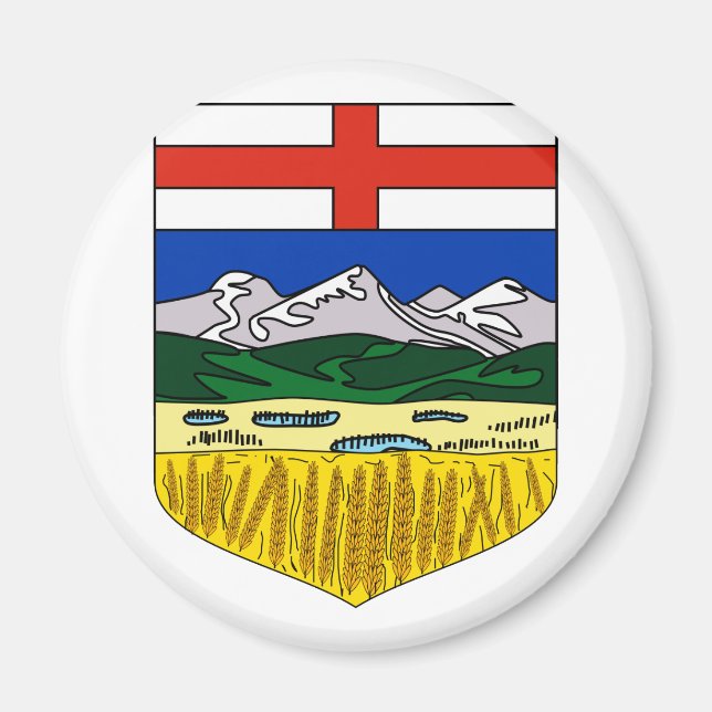 Alberta, Canada Magnet (Front)