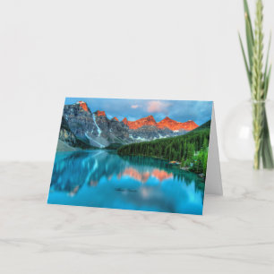 Alberta Canada Picturesque Photograph Card
