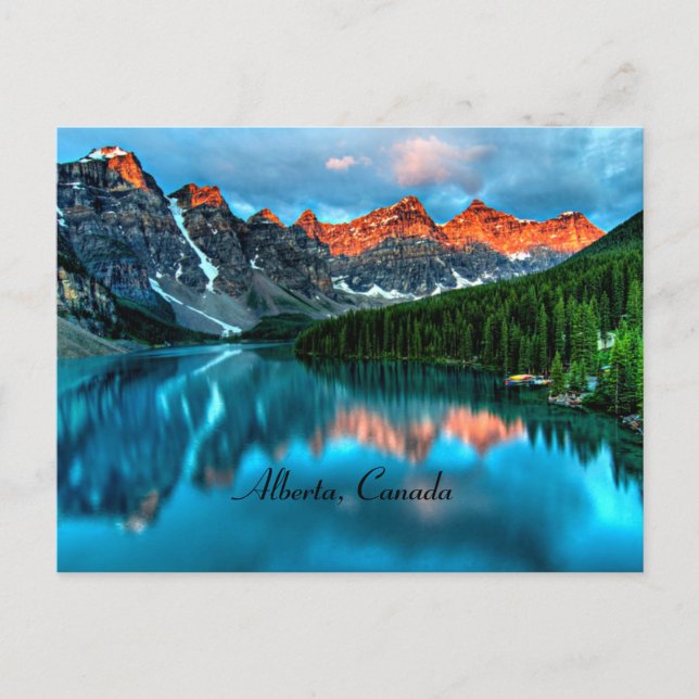 Alberta Canada Picturesque Photograph Postcard (Front)