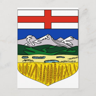 Alberta, Canada Postcard