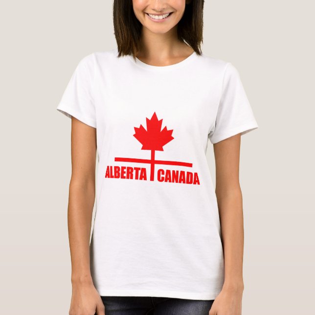 Alberta Canada T-Shirt (Front)