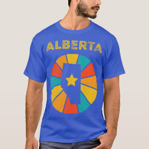 Alberta Canada Vintage Distressed Souvenir T-Shirt