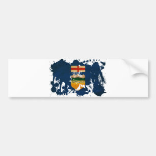 Alberta Flag Bumper Sticker