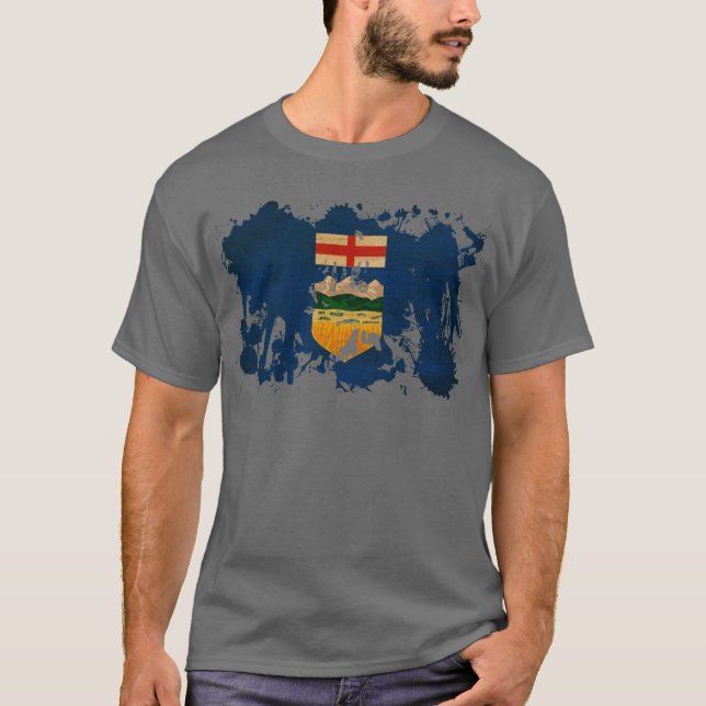 Alberta Flag T-Shirt (Front)