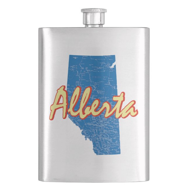 Alberta Hip Flask (Front)