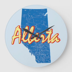 Alberta Large Clock