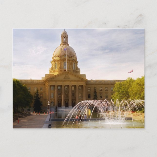 Alberta Legislature Postcard (Front)