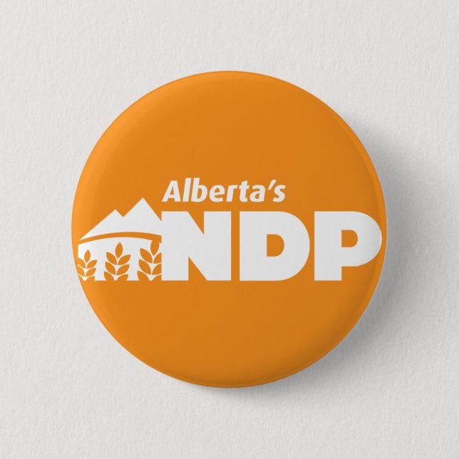 Alberta NDP Pin (Front)