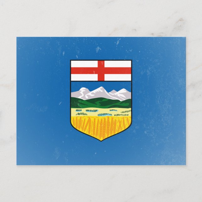 Alberta Postcard (Front)