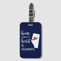 Alberta Province Home is Where Heart is