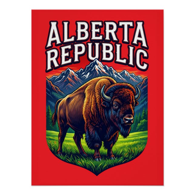 Alberta Republic Poster (Front)