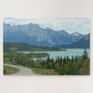 Alberta Rocky Mountains Design Jigsaw Puzzle