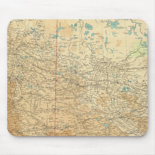 Alberta & Saskatchewan Mouse Mat (Front)