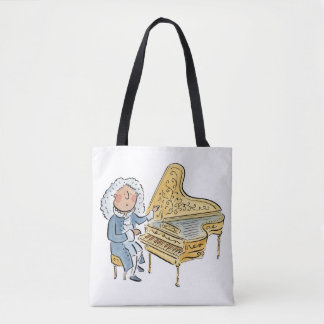 Alberti Bass Baroque Harpsichord Tote Bag