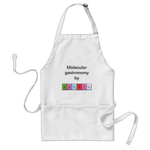 Albertine periodic table name apron