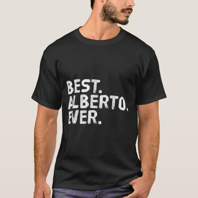 Alberto shirt funny men father's gift idea (Front)