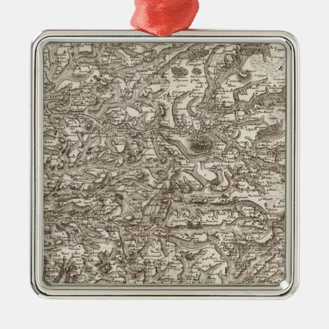 Albi Metal Tree Decoration (Front)