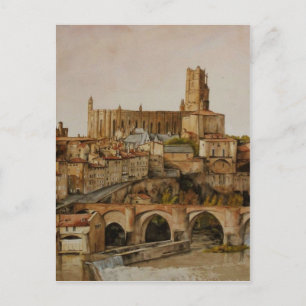 albi postcard