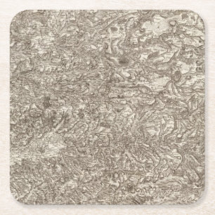 Albi Square Paper Coaster