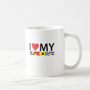 Albin 25 I love mug
