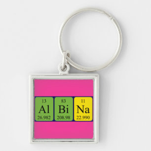Albina periodic table name keyring