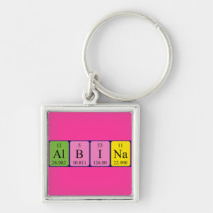 Albina periodic table name keyring