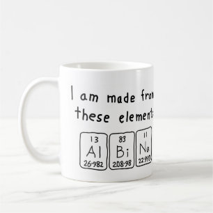 Albina periodic table name mug