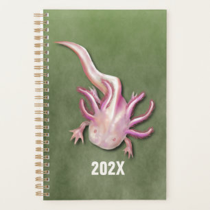 Albino Axolotl "Walking Fish" Planner