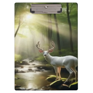 Albino Buck  Clipboard