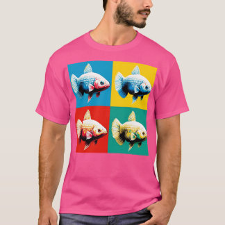 Albino Corydoras Cool Tropical Fish T-Shirt
