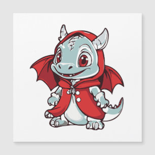 Albino Dragon in Red