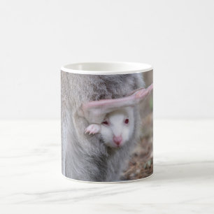 Albino joey in the pocket coffee mug