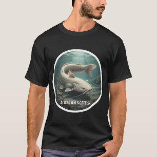Albino wels catfish – Silurus glanis albinus T-Shirt