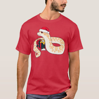 Albino Western Hognose Snake Christmas Edition  T-Shirt