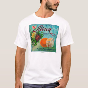 Albion Brand Citrus Crate Label T-Shirt