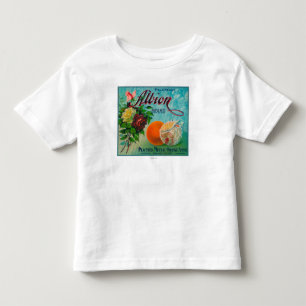 Albion Brand Citrus Crate Label Toddler T-Shirt