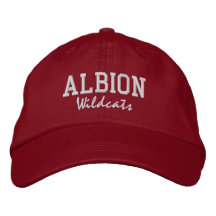 Albion High School Embroidered Baseball Hat