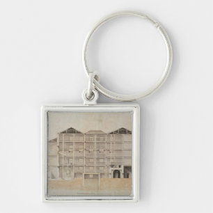 Albion Mill, section from east to west Key Ring